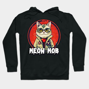 Meow Mob: Cat Lover Hoodie